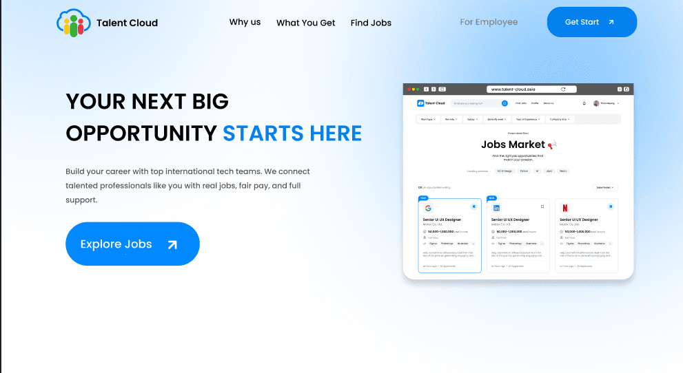 Talent Cloud Platform screenshot 1
